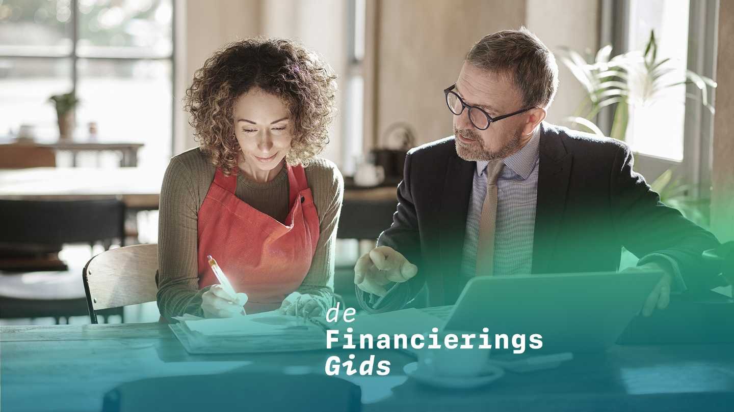 “KVK business website interface showcasing flexibele financiering services”